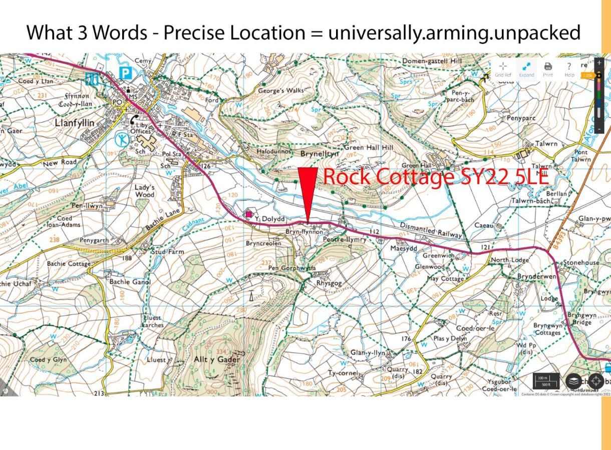 Rock Cottage Llanfyllin Luaran gambar